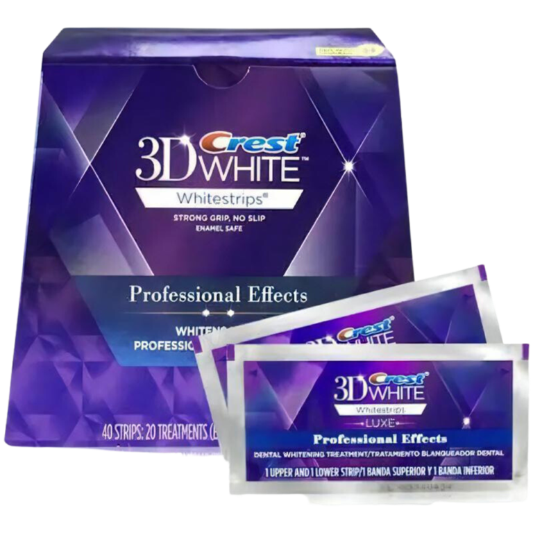 Why Choose Crest 3D Professional Effects LUXE White Strips for your Sensitive Teeth